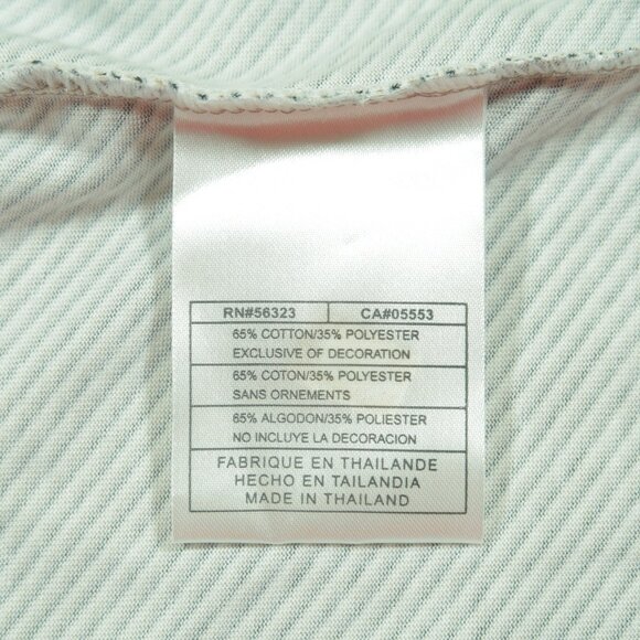 Vintage Nike Tennis Polo Shirt Mens XL White Challenge Court Slash Stripe New - Picture 8 of 9